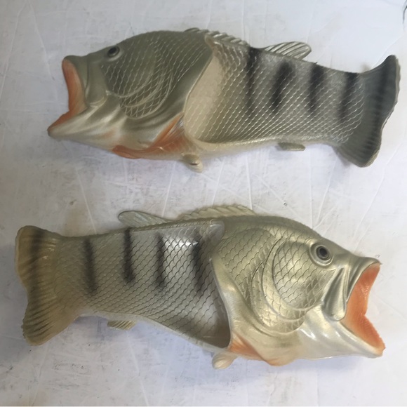 CMW Rubber Fish Sandals Pool Slides Flip Flops Outdoor Beach Slippers Men Women - Picture 2 of 16